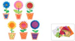 Haba Craft Kit Kreatvna sada Kvety obrzky do okna