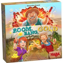 Spoločenská hra pre deti Boom, Bang, Gold Haba od 7 rokov