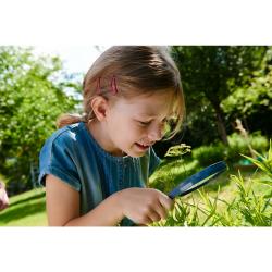 Detsk lupa na pozorovanie Terra Kids Haba so zvovacm sklkom priemer 10 cm