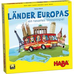 Spoločenská vzdelávacia hra pre deti Krajiny Európy Haba od 8 rokov