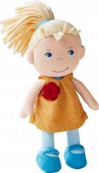 Textilná bábika Joleen 20 cm v darèekovej plechovke Haba od 6 mesiacov