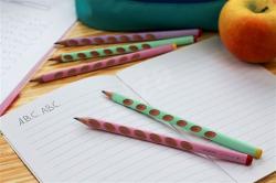 STABILO EASY grafitová ceruzka pre pravákov tvrdosť HB 2