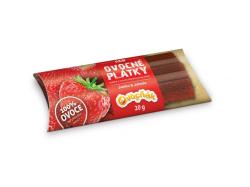 Suen RAW ovocn pltky pre deti Jahoda a jablko Ovock 20 g