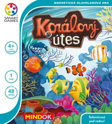 Logická hra Koralový útes MindOK SMART na cestovanie pre deti od 4 rokov