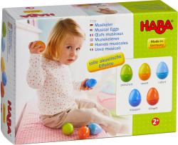 Haba Drevená hudobná hračka Vajíčka 4