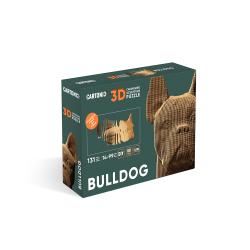 Cartonic Kartónové 3D puzzle Buldog 5