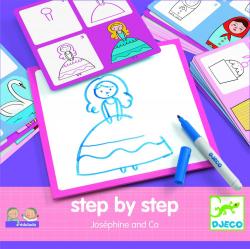 Kreslenie pre najmenších Krok za krokom Eduludo Princeznièky Djeco od 3 rokov