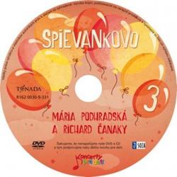 DV591227_DVD s pesničkami Spievankovo 3 Mária Podhradská Richard Čanaky_2