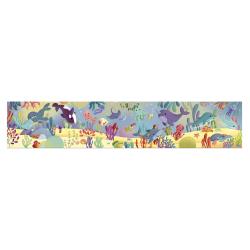 Janod Panoramatick puzzle v kufrku Morsk svet 3