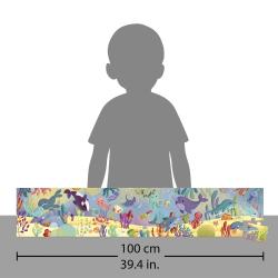 Janod Panoramatick puzzle v kufrku Morsk svet 4