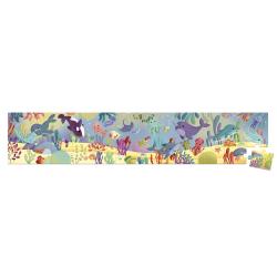 Janod Panoramatick puzzle v kufrku Morsk svet 5