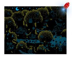 Magick puzzle pre deti Les Janod s baterkou 24 ks od 3 rokov