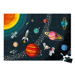 Vzdelvacie puzzle pre deti Vesmr a slnen sstava Janod 100 ks