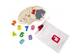 Vkladacie puzzle pre deti sla I learn Janod od 3 rokov