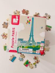 Puzzle 3 v 1 PARÍŽ - kartónové puzzle