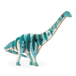 Janod Drevené 3D puzzle Dinosaurus Diplodocus Dino 42 ks 2