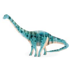 Janod Drevené 3D puzzle Dinosaurus Diplodocus Dino 42 ks 4