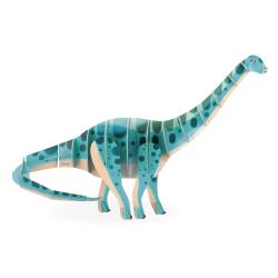 Janod Drevené 3D puzzle Dinosaurus Diplodocus Dino 42 ks 5