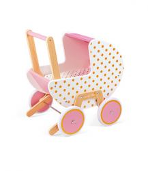 Drevený kočík pre bábiky Candy Chic 3