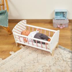 Janod Candy Chic Dreven postieka pre bbiku 12