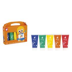 Janod Colorino Prstov farby pre deti 5 farieb od 1 roka