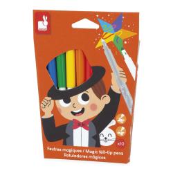 Janod Colorino Magick fixky prepisovacie 10 farieb 4
