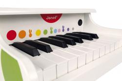 J07618_Drevený elektronický klavír pre deti s reálnym zvukom Confetti Janod s pesnièkami3