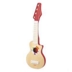 Janod Drevený hudobný nástroj pre deti Rock gitara Confetti 3