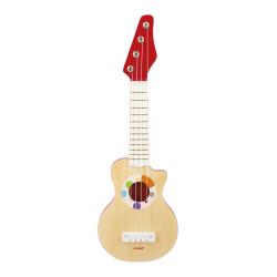 Janod Drevený hudobný nástroj pre deti Rock gitara Confetti 5