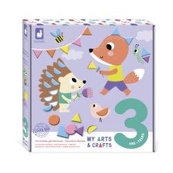 Kreatvna sada Geometrick nlepky My arts&crafts Janod od 3 rokov