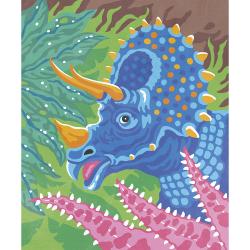 Janod Atelier Sada Maxi Maľovanie s číslami Dinosaury 4