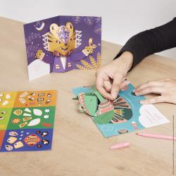 Janod Atelier Sada Mini Origami Pohadnice so zvieratkami 11