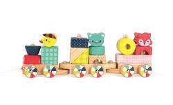 Dreven vlak Baby Forest Janod od 1 roka