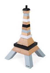 Janod Drevená stavebnica Eiffelova veža 23 ks 3