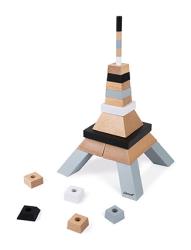Janod Drevená stavebnica Eiffelova veža 25 ks 5