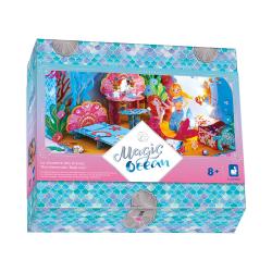 Janod Atelier Kreatvna sada DIY Vyrob si sm 3D Spla morskej vly Magick ocen od 8 r