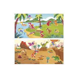 Janod Atelier Maxi Kreatvna sada My arts&crafts Prelepovaten samolepky Dinosaury 2