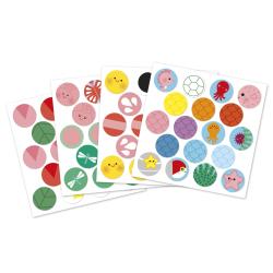 Janod Atelier Mini Kreatvna sada My arts&crafts Okrhle nlepky 5