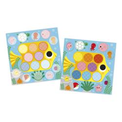 Janod Atelier Mini Kreatvna sada My arts&crafts Okrhle nlepky 4