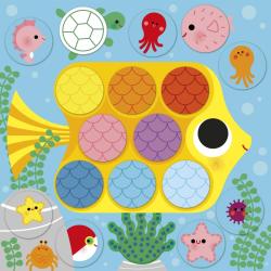 Janod Atelier Mini Kreatvna sada My arts&crafts Okrhle nlepky 6
