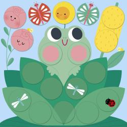 Janod Atelier Mini Kreatvna sada My arts&crafts Okrhle nlepky 9