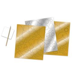 Janod Atelier Maxi Kreatvna sada Obrzky s metalickm papierom Bolywood 3