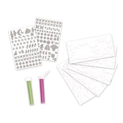 Janod Atelier Midi Kreatvna sada Penov nlepky a svietiaci piesok Magick vly 4