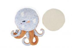 Kaloo Plyšová chobotnica s levanduľovým vankúšom pre lepší spánok Petit Calme 4