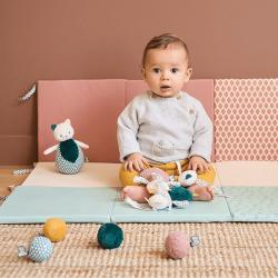 Kaloo Senzorické textilné loptičky pre bábätko Stimuli 5 ks 8