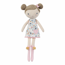 Textiln Bbika Rosa v krabike 35 cm Little Dutch