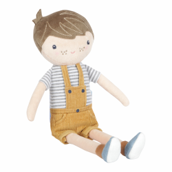 Textilná Bábika Jim v krabičke 35 cm Little Dutch