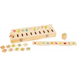 Dreven motorick vkladaka a triedenie Prroda Small Foot od 3 rokov
