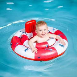 Swim Essential Nafukovacie koleso pre bábätká Veľryby 5