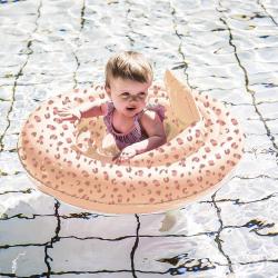 Nafukovacie koleso pre bábätká Leoprad staroružový od 0 mesiacov Swim Essential